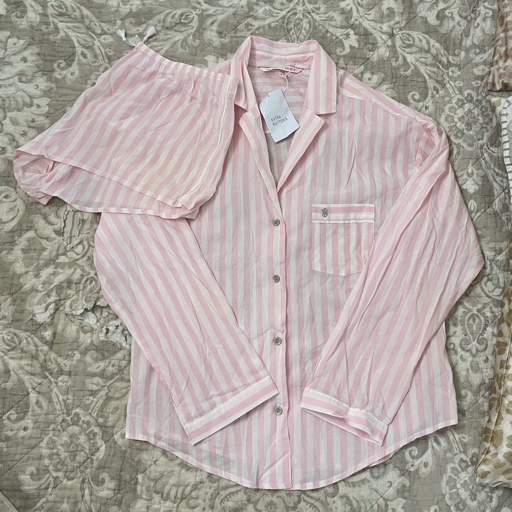 VS Classic Stripe Pajama Set
